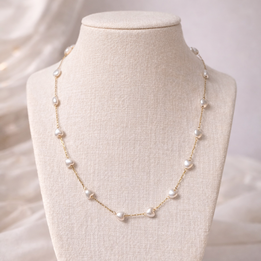 Pearl Whisper Station Necklace