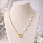 Pearl Whisper Station Necklace