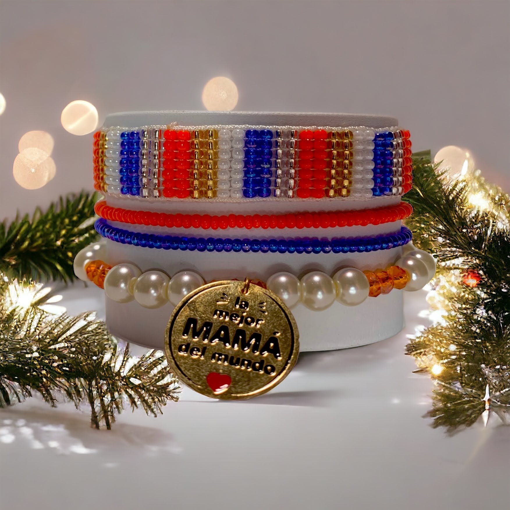 Best Mom Ever Bracelet Set