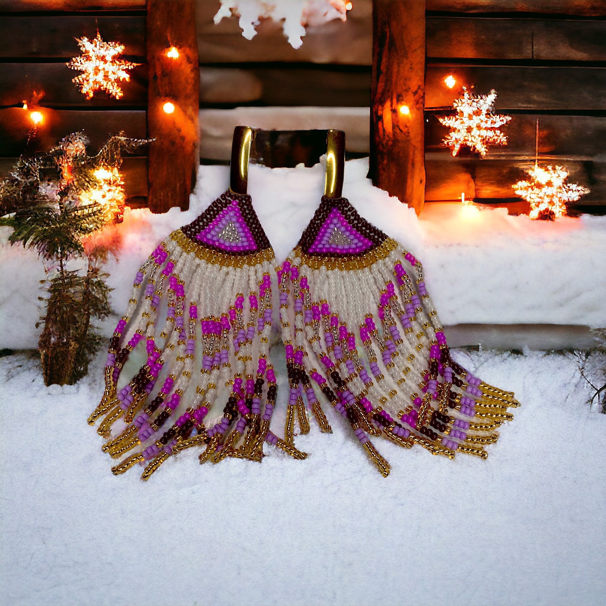 Moon Ritual Fringe Earrings