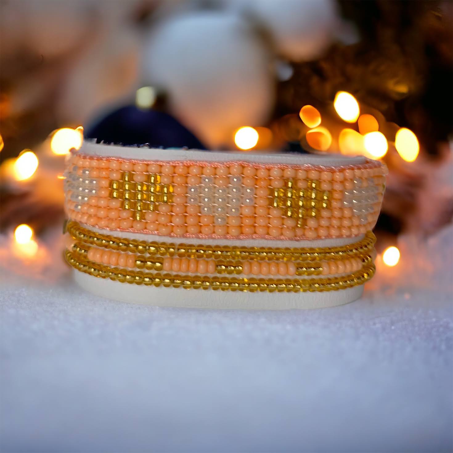 Peach Glow Bracelet Set